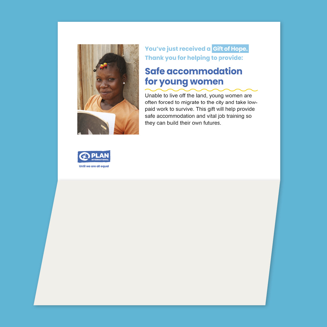 Safe accommodation for young women