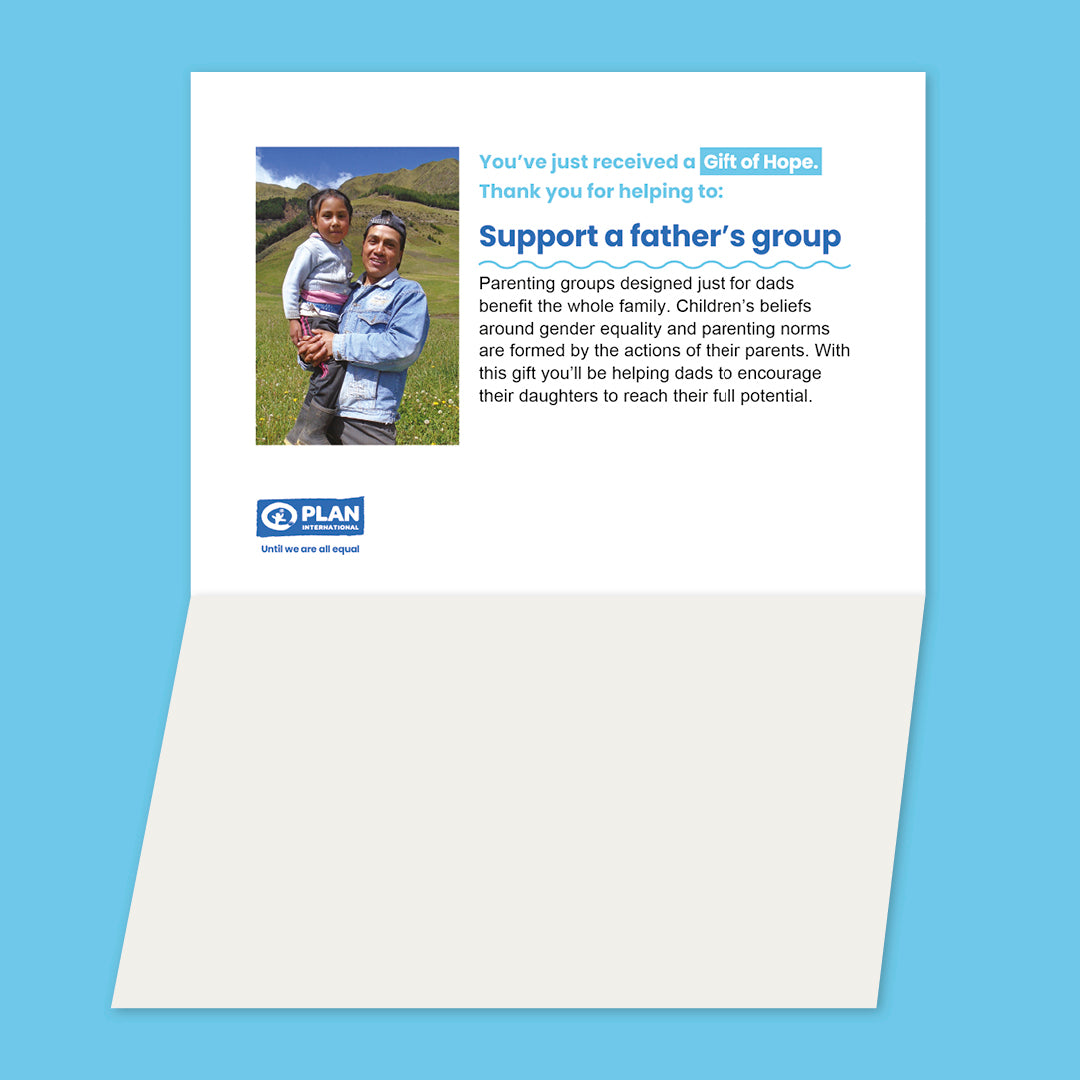 Support a father’s group