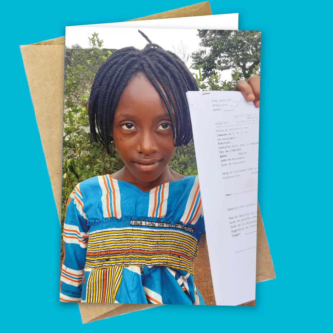 Give a girl a legal identity